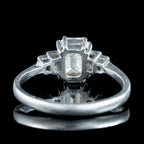 Art Deco Diamond Five Stone Ring 1.67ct Total