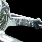 Art Deco Style Diamond Emerald Cluster Ring 0.50ct Diamond