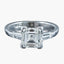 Art Deco Diamond Trilogy Ring 2ct Total