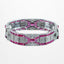 Art Deco Style Ruby Diamond Bracelet Platinum 4.34ct Diamond 10ct Ruby