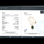 Edwardian Style Boodles Black Opal Diamond Pendant Necklace 18ct Gold with Cert