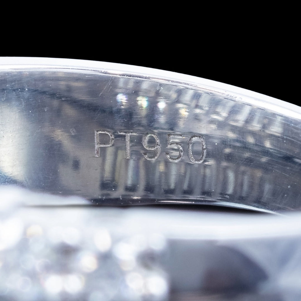 Art Deco Style Diamond Eternity Band Ring 3ct Total