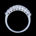Art Deco Style Diamond Eternity Band Ring 3ct Total