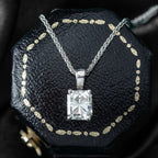 Diamond Pendant Necklace 18ct Gold 1ct Union Jack Diamond 