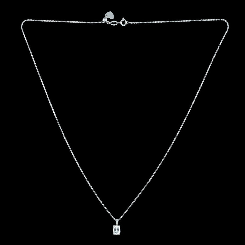 Diamond Pendant Necklace 18ct Gold 1ct Union Jack Diamond 