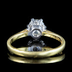 Edwardian Style Diamond Solitaire Ring 0.85ct Diamond