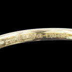 Edwardian Style Diamond Trilogy Ring 4ct Total With Certs 