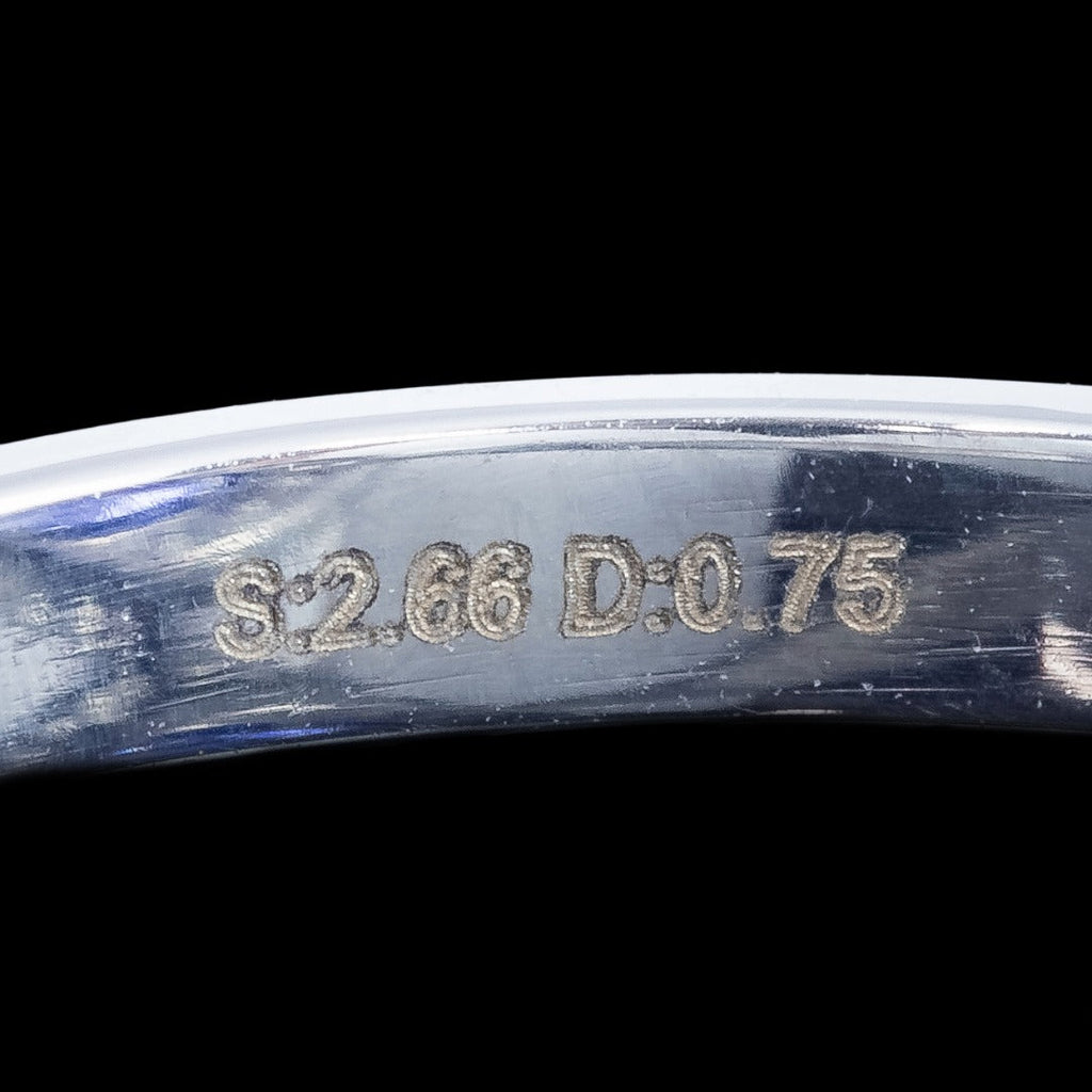 Edwardian Style Sapphire Diamond Halo Cluster Ring 2.66ct Blue Sapphire
