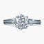 Edwardian Style Diamond Solitaire Ring 1.61ct Diamond With Cert