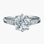 Edwardian Style Diamond Solitaire Ring 1.72ct Diamond With Cert