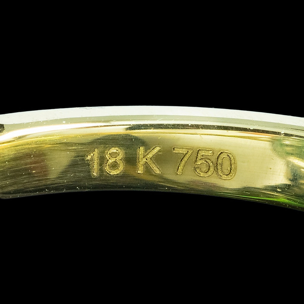 Edwardian Style Tourmaline Diamond Cocktail Ring 5.55ct Tourmaline With Cert