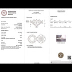 Lab Grown Diamond Stud Earrings 18ct Gold 2ct Total With Certs