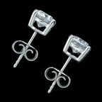 Lab Grown Diamond Stud Earrings 18ct Gold 2ct Total With Certs