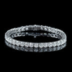 Art Deco Style Lab Grown Diamond Tennis Bracelet 12.56ct Total