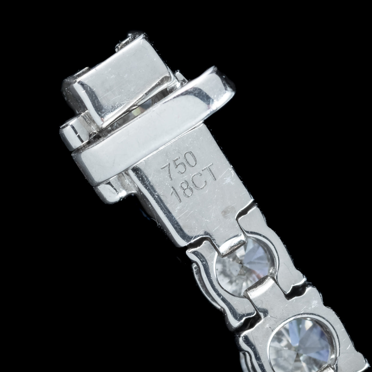 Art Deco Style Lab Grown Diamond Tennis Bracelet 12.56ct Total