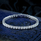 Art Deco Style Lab Grown Diamond Tennis Bracelet 12.56ct Total