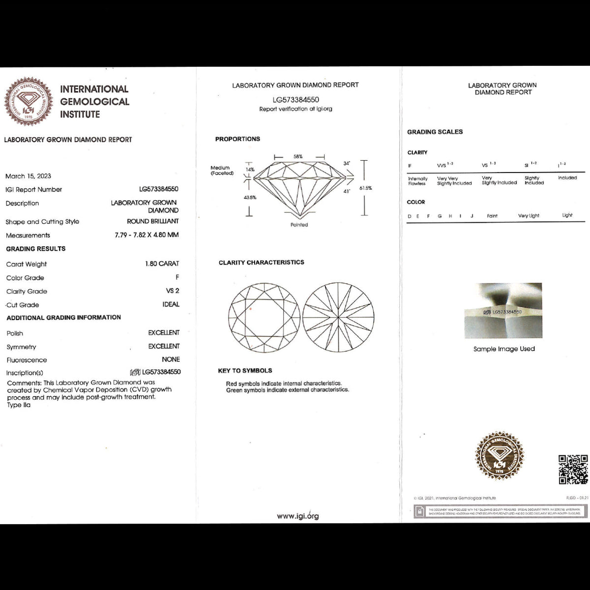 Edwardian Style Lab Grown Diamond Trilogy Ring 6.71ct Total With Certs