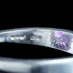 Vintage Amethyst Diamond Cocktail Ring 12ct Amethyst 