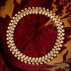 Vintage Choker Track Necklace 18ct Solid Gold
