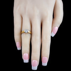 Vintage Diamond Solitaire Ring 1.3ct Solitaire 