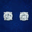 Vintage Diamond Stud Earrings 18ct Gold 1.2ct Total
