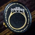 Vintage Diamond Trilogy Ring 1ct Total 