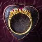 Vintage Ruby Diamond Ring 1ct Of Ruby Dated 1972