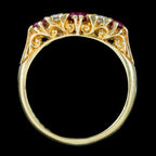 Vintage Ruby Diamond Ring 1ct Of Ruby Dated 1972