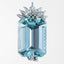 Vintage Aquamarine Diamond Pendant 18ct Gold 74.5ct Aqua