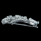 Vintage Diamond Spray Brooch 18ct Gold 4.5ct Total
