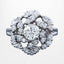 Vintage Diamond Rosette Cluster Cocktail Ring 4ct Total