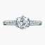 Vintage Diamond Solitaire Ring 1.25ct Diamond With Cert