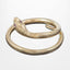 Vintage Snake Bangle 9ct Gold Ruby Eyes Smith And Pepper Dated 1958