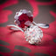 Antique Edwardian Ruby Diamond Twist Ring Platinum Circa 1915 COVER