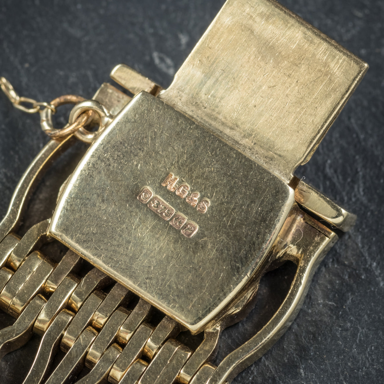 9ct Gold Bracelet Dated Birmingham 1964