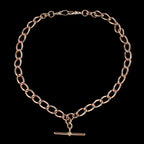 Antique Edwardian 9ct Gold Albert Chain Necklace 