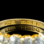 Antique Edwardian Diamond Five Stone Ring 1.4ct Diamond Dated 1909