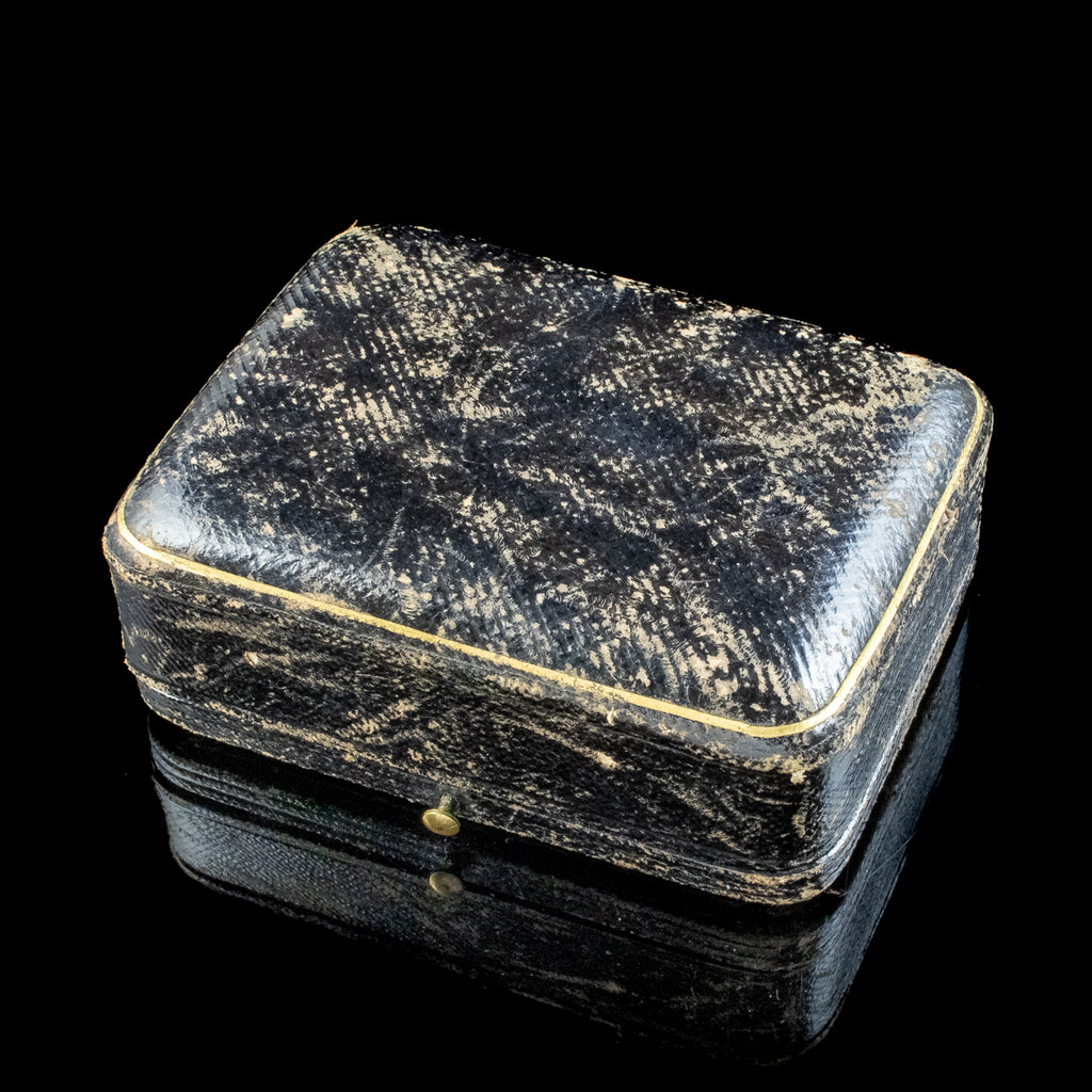 Antique Edwardian Gemstone Butterfly Brooch With Box