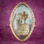 Antique Georgian Coloured Sepia Mourning Ring Inscribed 1790