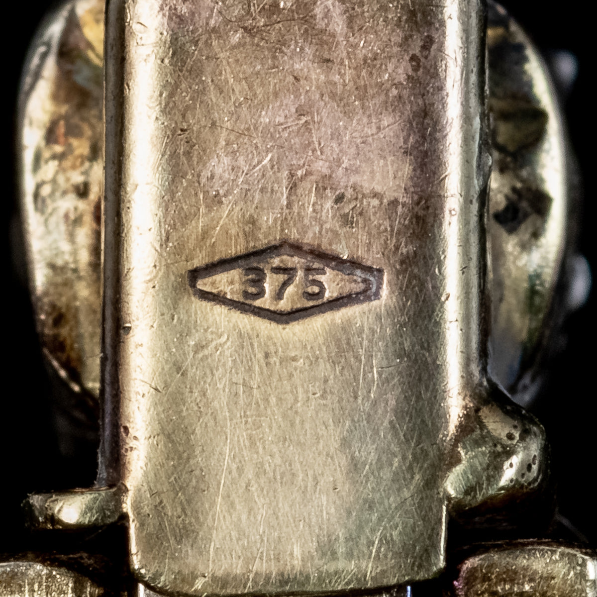 Antique Georgian French Rose Cut Diamond Bracelet Silver Gold Circa 1780