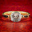 Antique Georgian Memento Mori Skull Ring Inscribed 1763 And 1767 