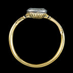 Antique Georgian Memento Mori Skull Ring Inscribed 1763 And 1767 