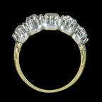 Antique Georgian Old Cut Diamond Five Stone Ring 3.4ct Total