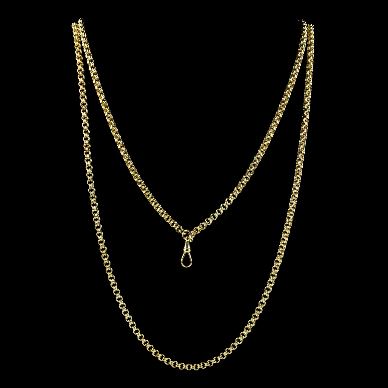 Antique Victorian 15ct Gold Guard Chain