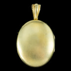 Antique Victorian 18ct Gold Clover Locket 