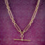 Antique Victorian 9ct Gold Albert Chain 