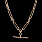 Antique Victorian 9ct Gold Albert Chain 