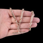 Antique Victorian 9ct Gold Albert Chain