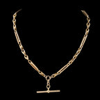 Antique Victorian 9ct Gold Albert Chain
