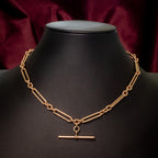 Antique Victorian 9ct Gold Albert Chain 